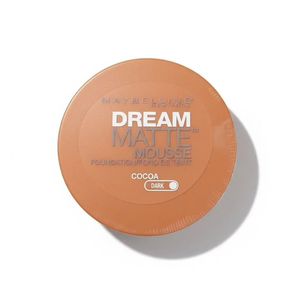 Maybelline Dream Matte Mousse COCOA DARK 3 Foundation, factory sealed